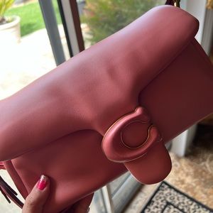 Coach Pillow Tabby Crossbody Purse in Pink